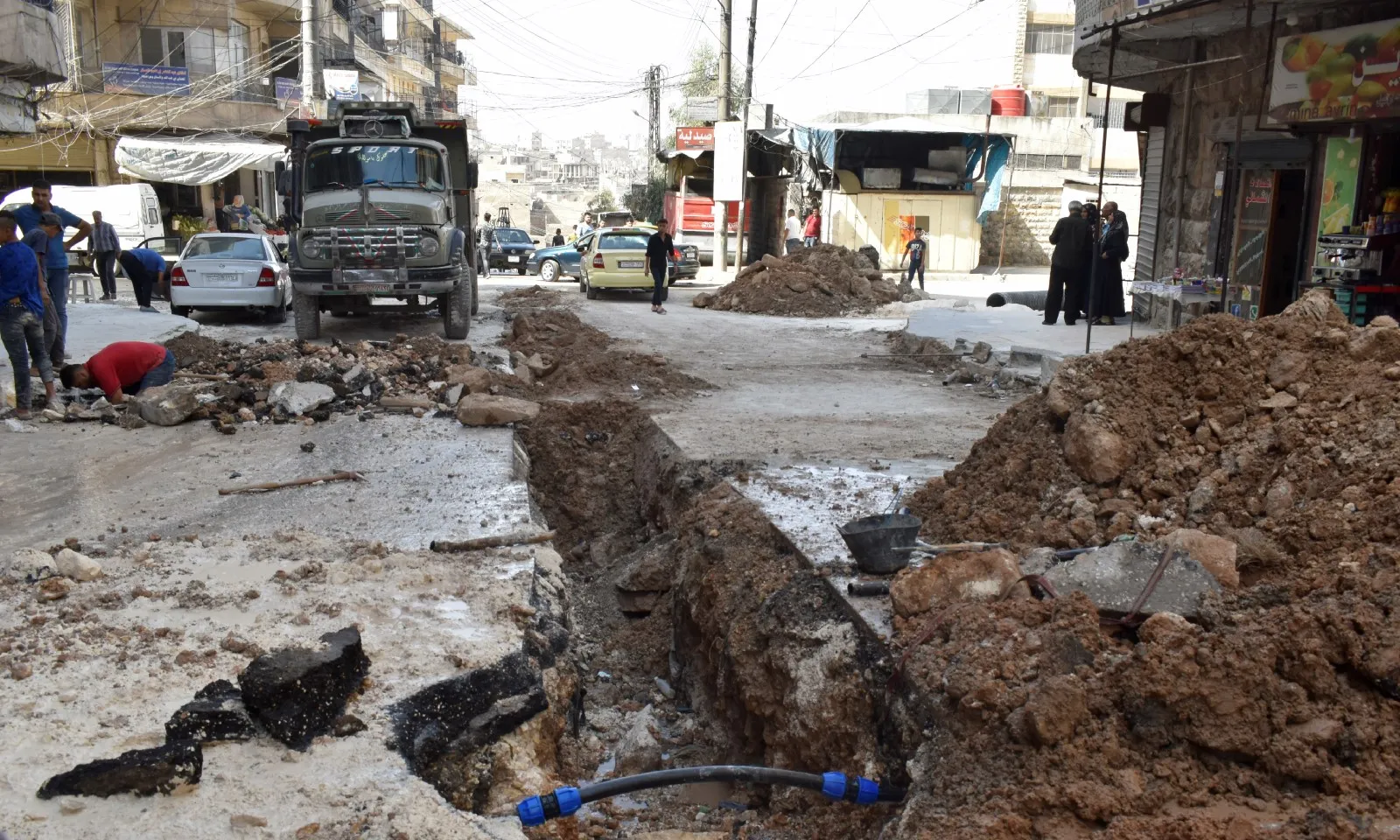 Повторится ли трагедия в Шейх-Максуде? Вода просачивается в фундаменты зданий