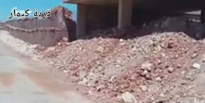 Турецкие оккупанты строят стену в Шераве