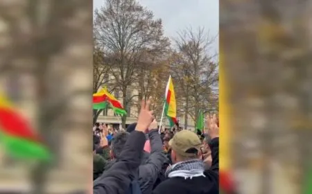 Немецкая полиция препятствует проведению массового мероприятия курдов