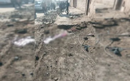  В результате попадания снаряда в район Шаддади ранен мирный житель