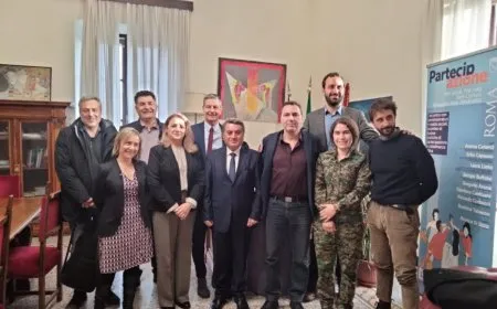 Делегация Автономной администрации встретилась с представителями муниципалитета Рима