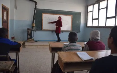Число студентов в Аль-Шаддади постоянно увеличивается, а также прилагаются усилия по развитию образовательного процесса