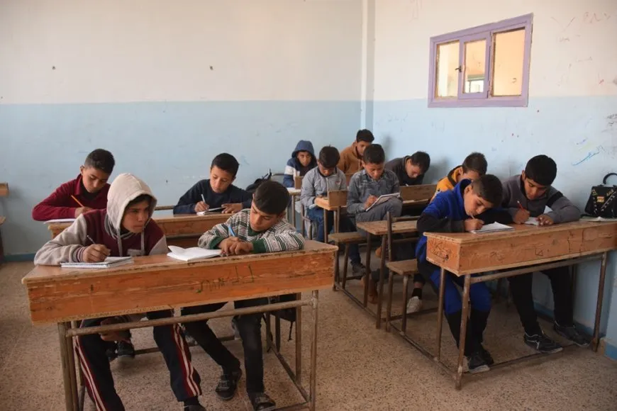 Число студентов в Аль-Шаддади постоянно увеличивается, а также прилагаются усилия по развитию образовательного процесса