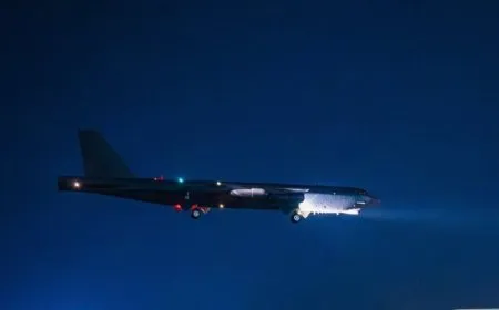 На Ближний Восток прибыли американские бомбардировщики B-52