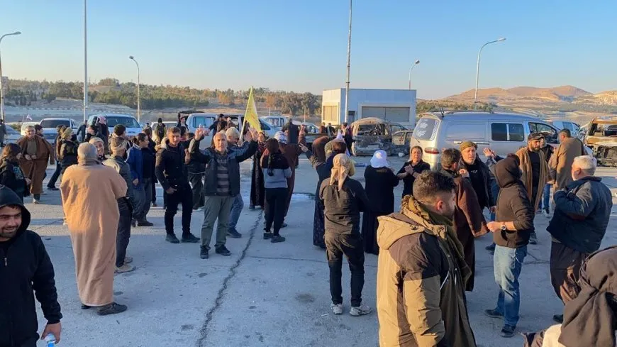 Колонна жителей кантона Джазира прибыла к плотине Тишрин