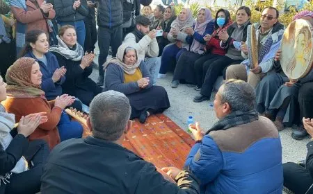 Протестующие против турецких атак на плотине Тишрин: «Мы пацифисты»