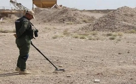 За последние пять лет в Ираке от мин погибли или получили ранения более 300 детей