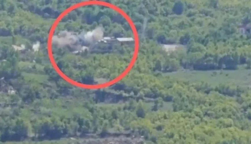 Видео зафиксировало момент обстрела турецкими оккупантами домов мирных жителей Дохука