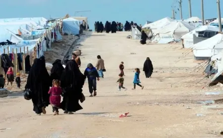 Около 224 иракских семей покинули лагерь Аль-Холь  