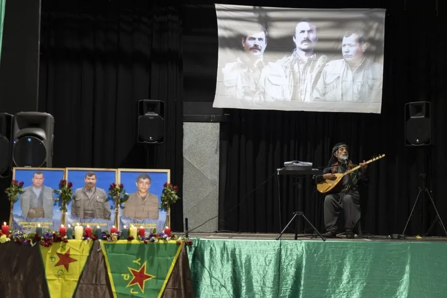 Курдская община в Европе почтила память павших героев Нуреддина Софи и его товарищей