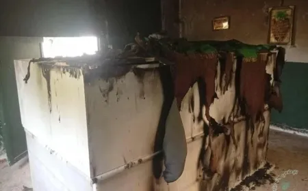 Боевики переходного сирийского правительства сожгли религиозные святыни в сельской местности Тартуса