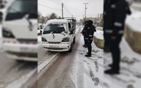 Управление дорожного движения Северной и Восточной Сирии предупреждает водителей о риске ДТП