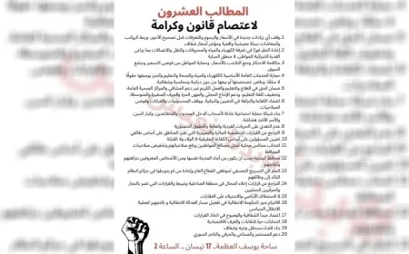 В Дамаске распространяются призывы к сидячей забастовке под лозунгом «Закон и достоинство»