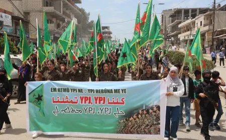 В Камышло и Амуде прошло два марша в поддержку ЖОС и их представительства в Минобороны