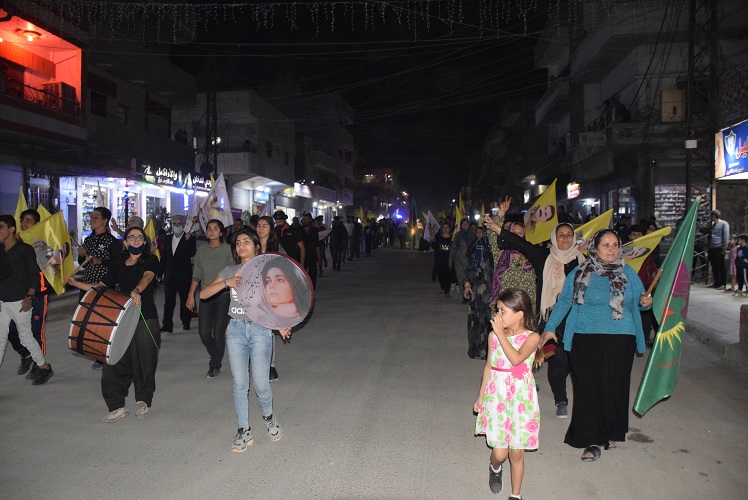 Qamişlo halkı Dêrik saldırısını protesto etti
