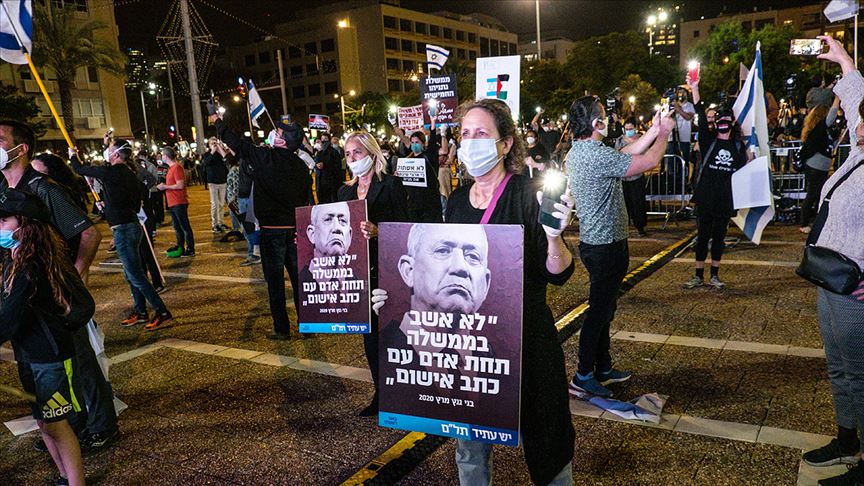 Netanyahu karşıtı gösteriler devam ediyor