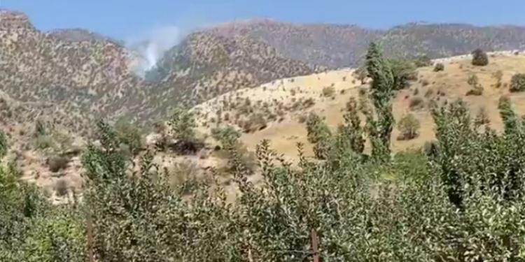 İşgalci Türk ordusu Zaxo köylerini bombaladı