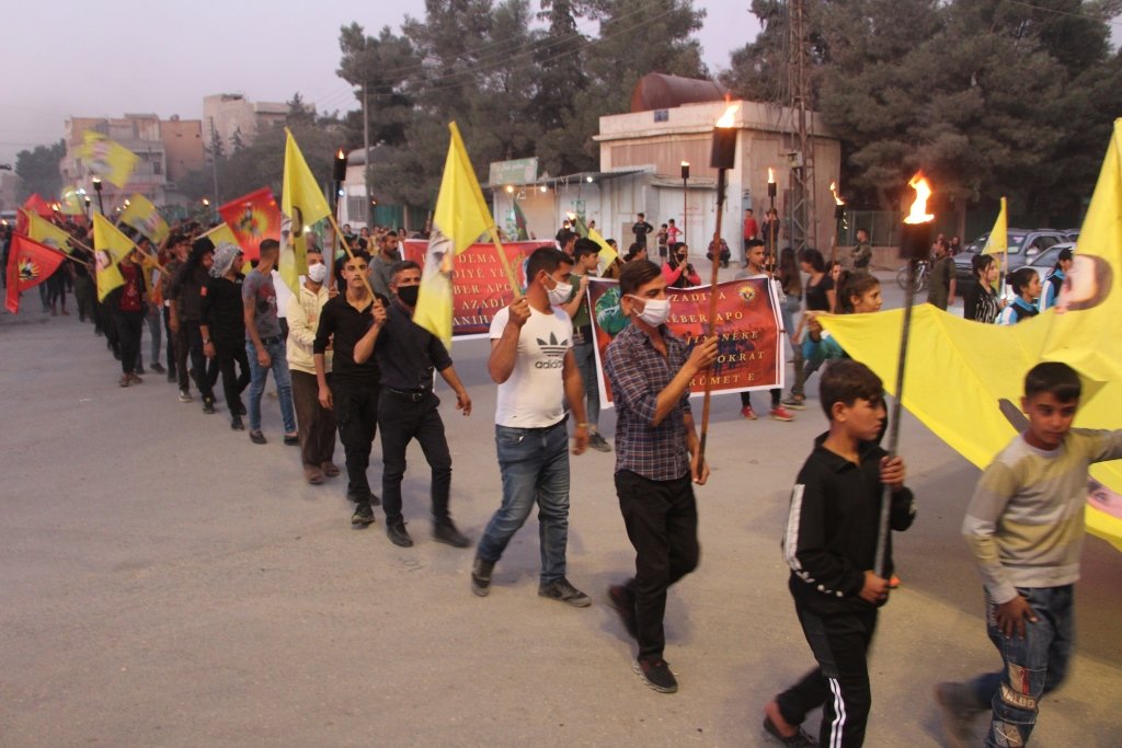 ​​​​​​​Kobanêli gençlerden Sêmalka’daki çadır eylemine tam destek