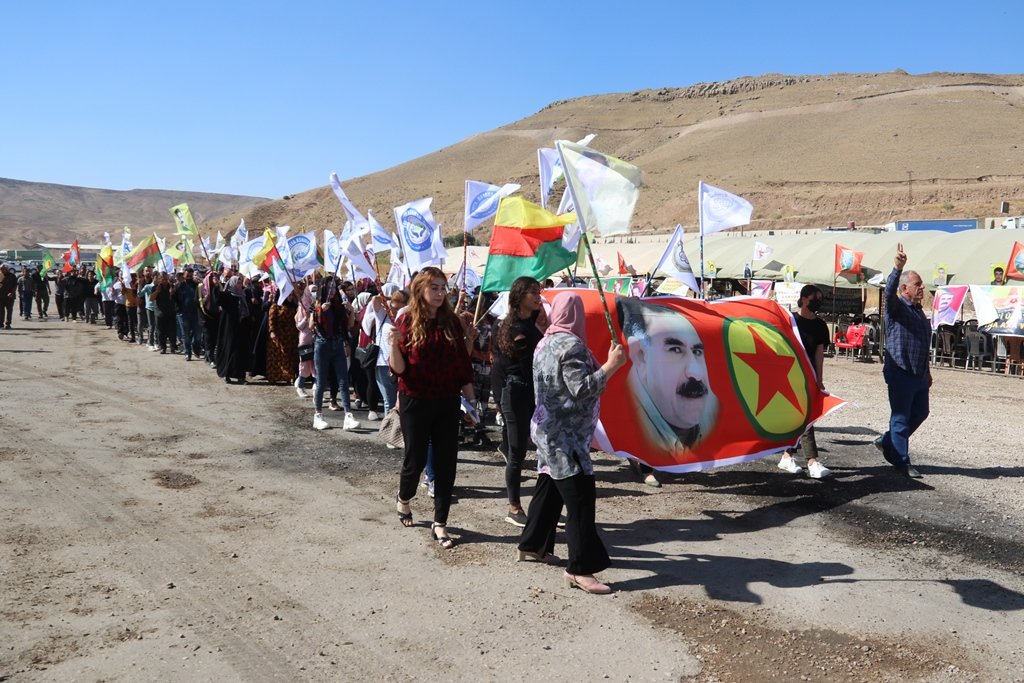 Sêmalka’daki eylemciler: Xelifan olayı KDP için kara bir lekedir