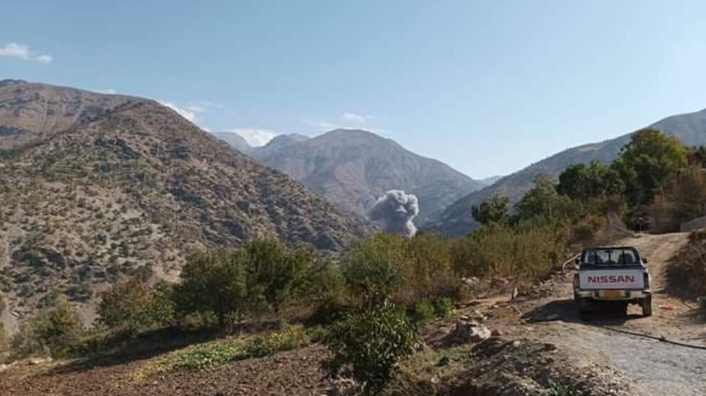 İşgalci Türk devleti Garê’yi bombaladı