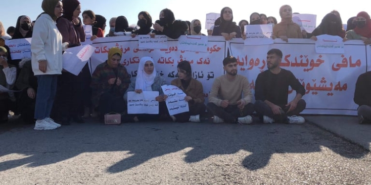 ​​​​​​​Başûrê Kurdistanlı öğrencilerin hak arayışı devam ediyor