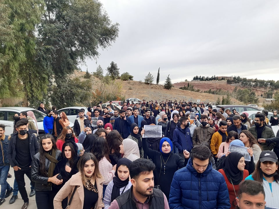 ​​​​​​​Başûrê Kurdistan’daki öğrencilerden yeni protesto eylemleri