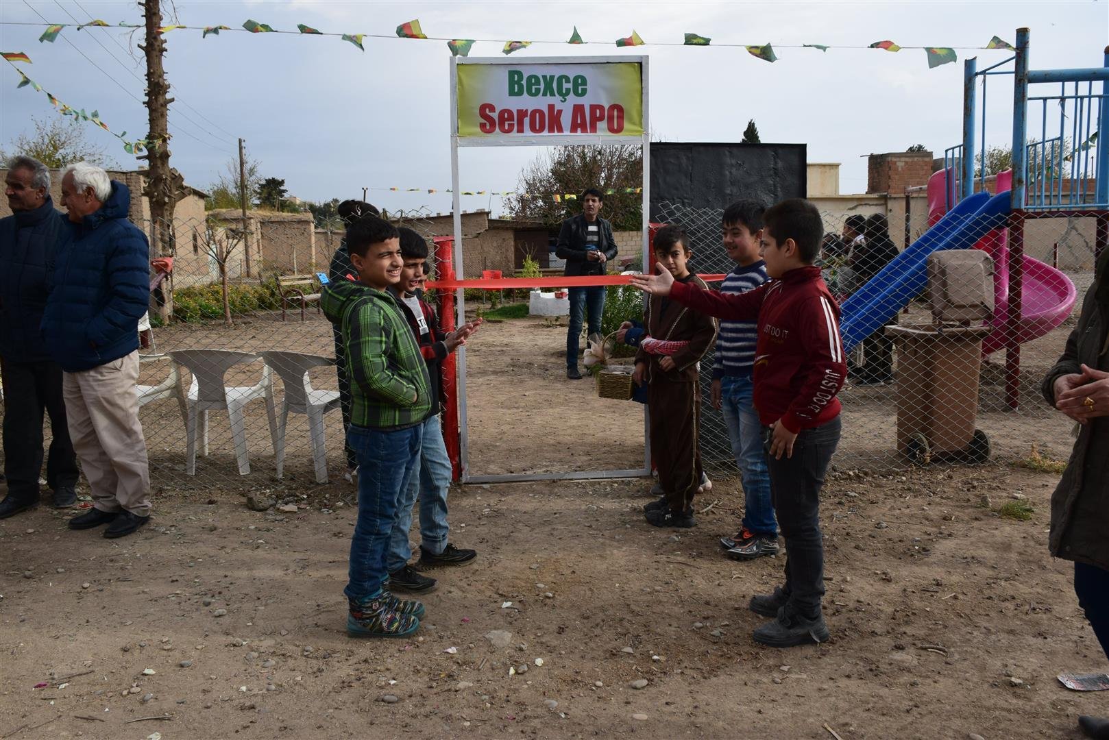 Girkê Legê’de Önder Apo Parkı açıldı