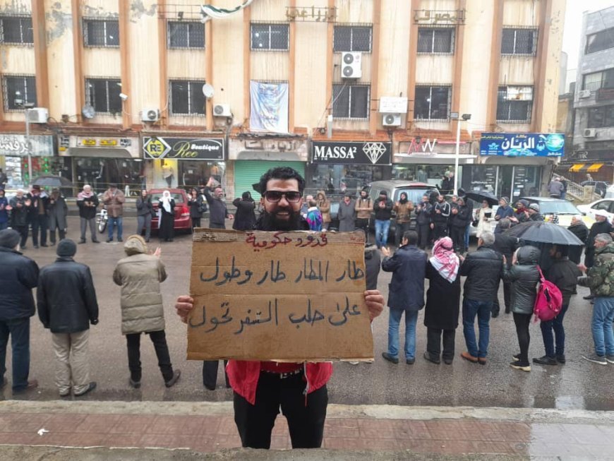 Süveyda’da halkı gösterileri devam ediyor