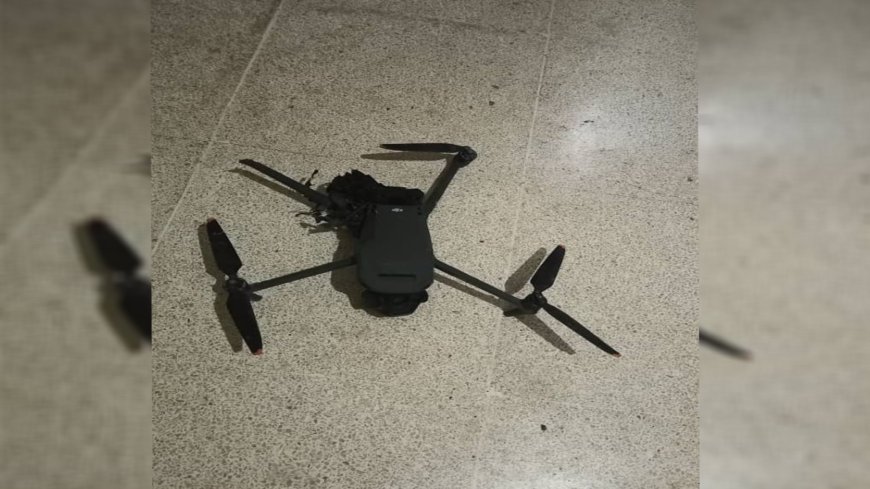 İşgalci Türk devletinin bir dronu düşürüldü
