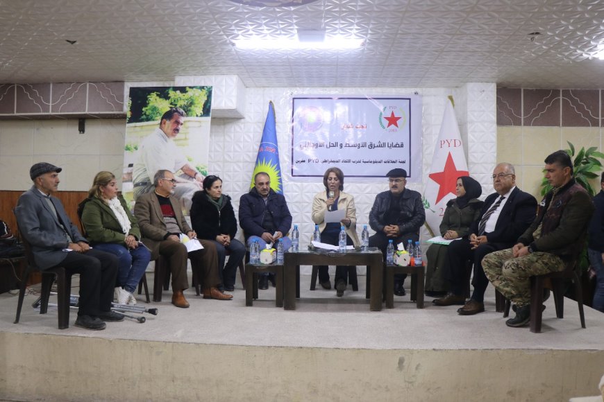 Halep’te demokratik ulus konulu panel