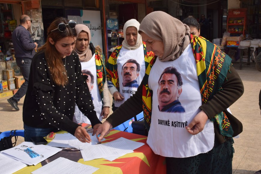 Barış Anneleri: Önder Abdullah Öcalan'ın özgürlüğü bizim özgürlüğümüzdür