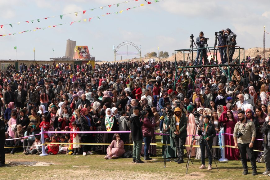 Şehba’daki 8 Mart kutlamasında: Kadın devrimi hedefine ulaşacak