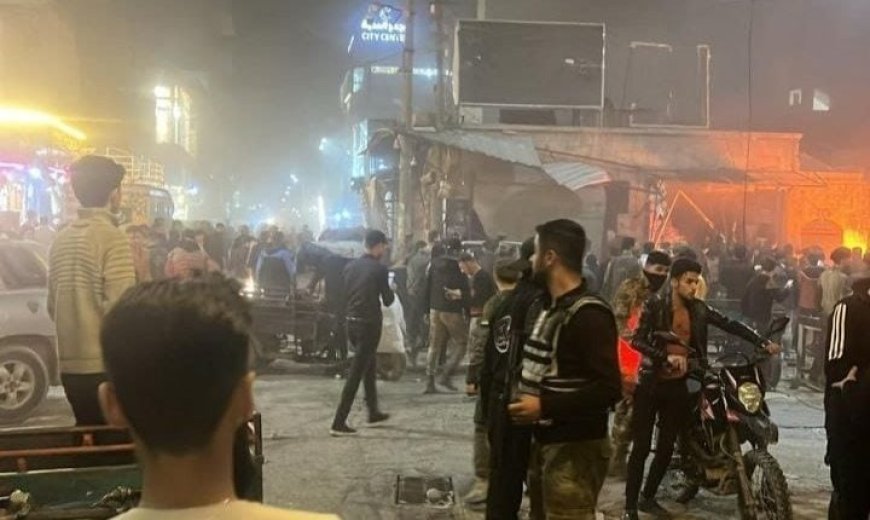 Ezaz’da patlama: 8 ölü 23 yaralı