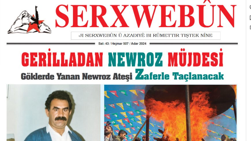 Serxwebûn gazetesi 507’nci sayısı okuyucuyla buluştu 