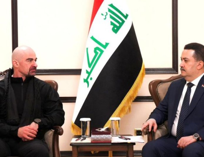 YNK başkanı Irak Başbakanı ile bir araya geldi