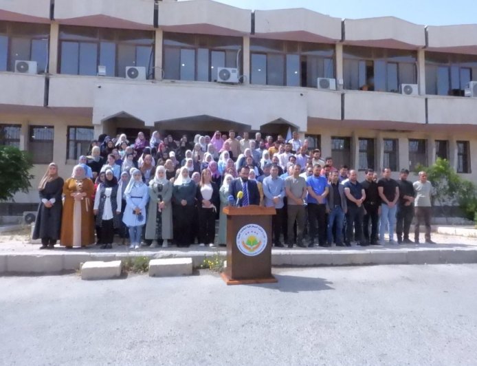 Tebqa’da Kobanê davası protestosu