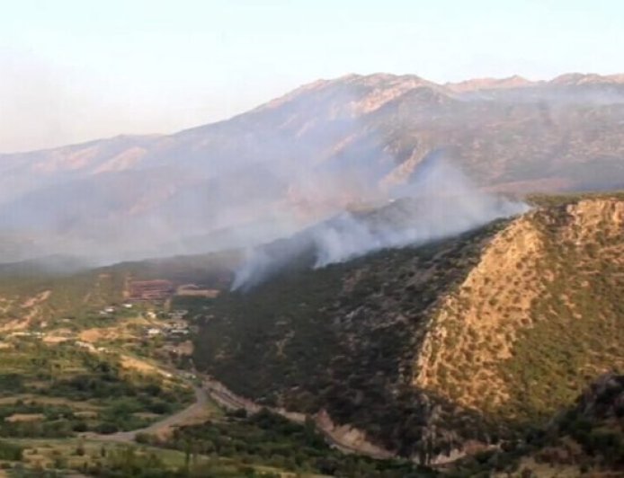 İşgalci Türk devletine ait savaş uçakları Dêrelok’un çevresini bombaladı