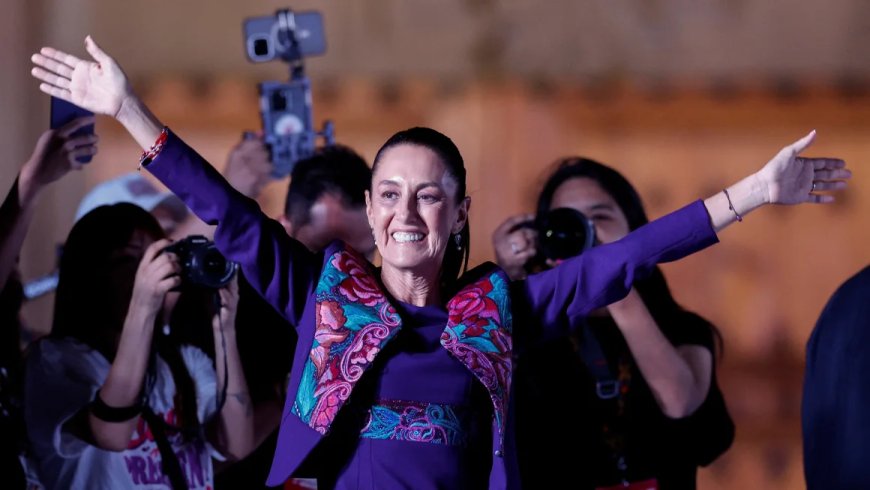 Claudia Sheinbaum, Meksika’nın ilk kadın cumhurbaşkanı seçildi