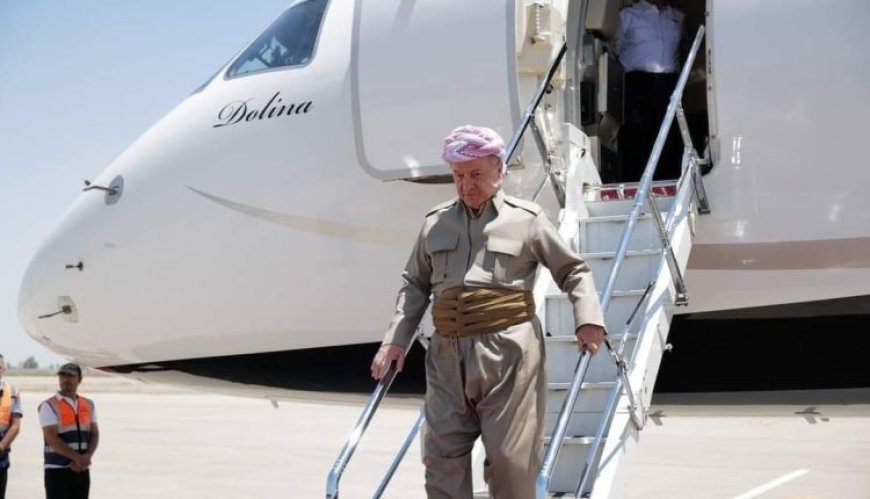 Mesut Barzani 6 yıl aradan sonra Bağdat’a gitti!