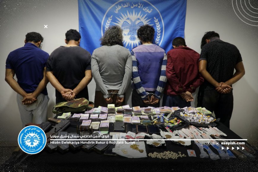 Dêrazor'da 6 uyuşturucu taciri yakalandı