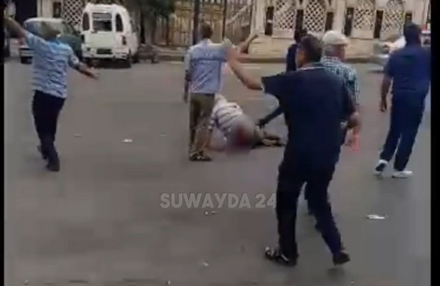 Süveyda’daki eylemlerde bir kişi yaralandı