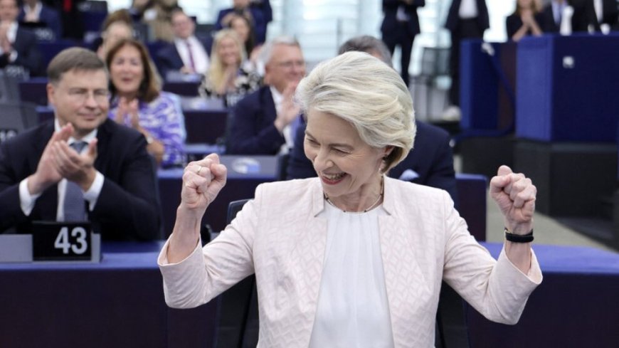 Ursula von der Leyan ikinci kez Avrupa Komisyonu başkanı seçildi