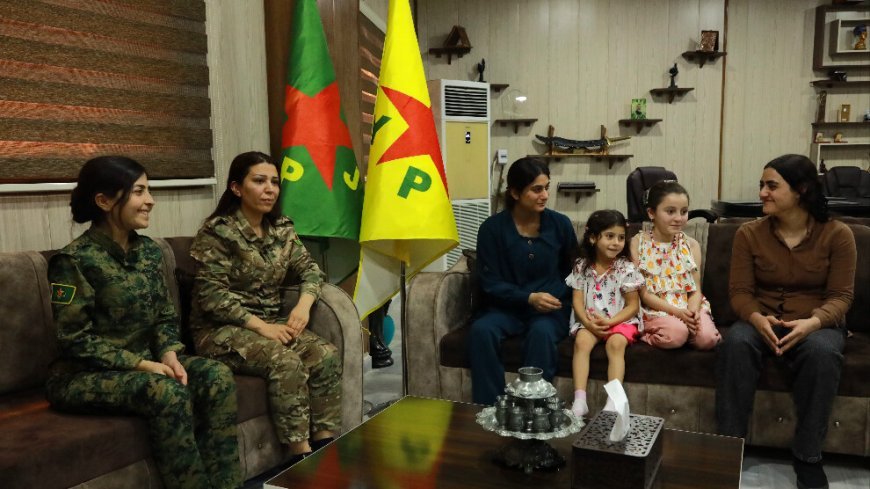YPJ güçleri 2 Êzidî kadını ve bir çocuğu kurtardı 