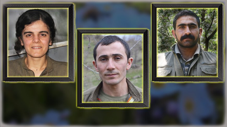 HPG: Xakurkê’de 3 yoldaşımız şehit oldu 