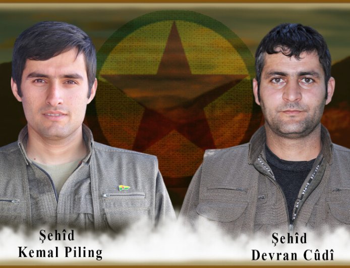 HPG şehit 2 gerillanın kimliğini açıkladı